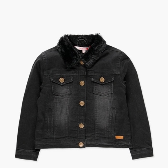 Boboli Denim Girl’s jacket Size 4 NWT - Picture 2 of 4